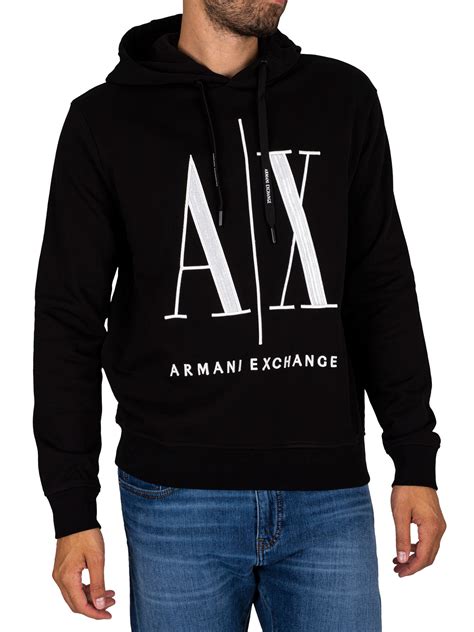 mens armani hoodie cheap|Armani exchange hoodie men's.